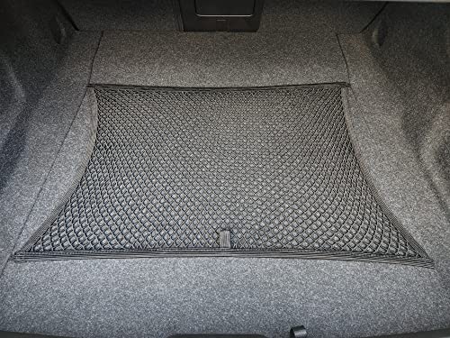 Floor Style Automotive Elastic Trunk Mesh Cargo Net for Volvo S60 B5-2019-2024 - Premium Trunk Organizer and Storage - Luggage Net for Sedan - Car Organizer for Volvo S60 T8