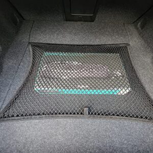 Floor Style Automotive Elastic Trunk Mesh Cargo Net for Volvo S60 B5-2019-2024 - Premium Trunk Organizer and Storage - Luggage Net for Sedan - Car Organizer for Volvo S60 T8