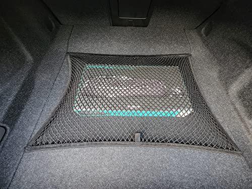 Floor Style Automotive Elastic Trunk Mesh Cargo Net for Volvo S60 B5-2019-2024 - Premium Trunk Organizer and Storage - Luggage Net for Sedan - Car Organizer for Volvo S60 T8