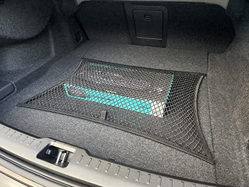 Floor Style Automotive Elastic Trunk Mesh Cargo Net for Volvo S60 B5-2019-2024 - Premium Trunk Organizer and Storage - Luggage Net for Sedan - Car Organizer for Volvo S60 T8