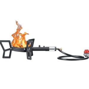 CONCORD Falcon Burner. Full Cast Iron Propane Single Burner. Great for Camping, Outdoor Cooking, Home Brewing, and More