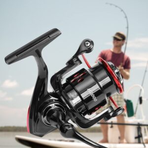HEAHOLD Fishing Reel Spinning Reel Compact Design Baitcaster Reels,11.02LBs Stainless Steel Drag, 6+1 Stainless BB for Saltwater Freshwater, Powerful Handle Casting Reel Available in 5.2:1 Gear Ratio
