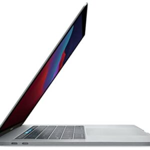 2018 Apple MacBook Pro with 2.2GHz Intel Core i7 (15.4-inch, 16GB RAM, 256GB SSD Storage) (QWERTY ) Silver (Renewed)
