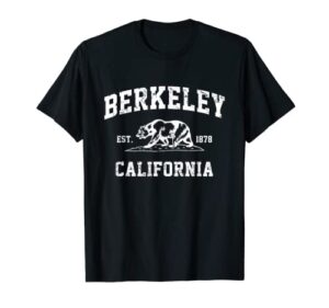 berkeley california ca retro vintage cali bear republic t-shirt