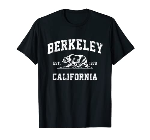 Berkeley California CA Retro Vintage Cali Bear Republic T-Shirt