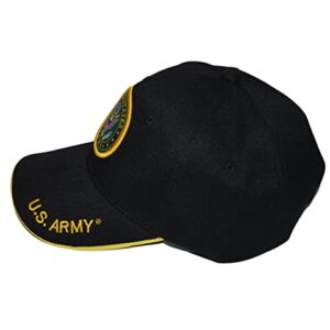 US Army Hat Official Licensed Military Cap, Embroidered Military Baseball Cap for Men and Women