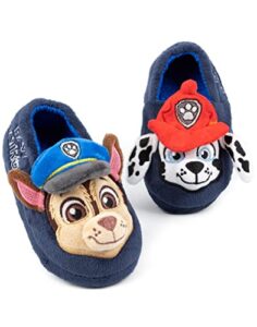 paw patrol slippers kids toddlers 3d ears chase marshall house shoes 9.5 us child