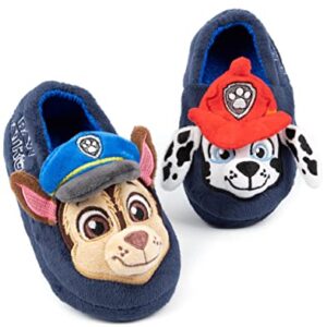 Paw Patrol Slippers Kids Toddlers 3D Ears Chase Marshall House Shoes 9.5 US Child