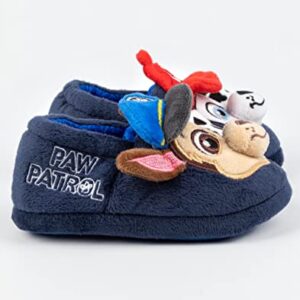 Paw Patrol Slippers Kids Toddlers 3D Ears Chase Marshall House Shoes 9.5 US Child