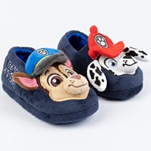 Paw Patrol Slippers Kids Toddlers 3D Ears Chase Marshall House Shoes 9.5 US Child