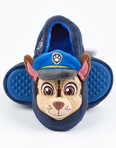 Paw Patrol Slippers Kids Toddlers 3D Ears Chase Marshall House Shoes 9.5 US Child