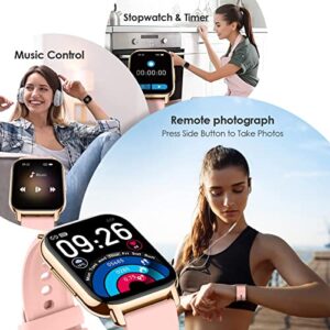 Smart Watch for Women (Dial Calls/Answer) for iphone and Android Phones Compatible, IP68 Waterproof Fitness Tracker, 24 Sport Modes, Blood Oxygen Heart Rate Sleep Monitor, Outdoor Sports Smartwatch