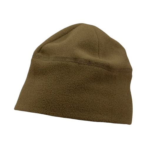 M MCGUIRE GEAR GI Style Polartec 100 Fleece Watch Cap Beanie (Coyote)