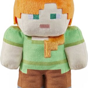 Mattel Minecraft Basic Plush Character Soft Dolls, Video Game-Inspired Collectible Toy Gifts for Kids & Fans Ages 3 Years Old & Up