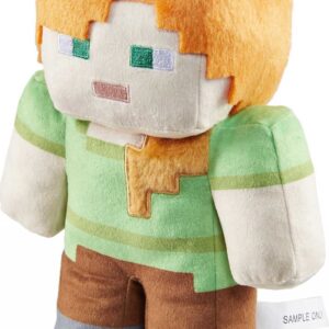 Mattel Minecraft Basic Plush Character Soft Dolls, Video Game-Inspired Collectible Toy Gifts for Kids & Fans Ages 3 Years Old & Up