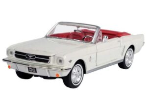 motor max 1964 ford mustang convertible, james bond 79852wwt - 1/24 scale diecast model toy car