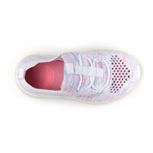 oshkosh b'gosh unisex-child tahoe athletic sneaker, white/multi, 8 toddler