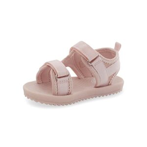 oshkosh b'gosh girls horchata sandal, pink, 10 toddler