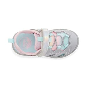 OshKosh B'Gosh Girls Martin Sandal, Iridecent, 7 Toddler