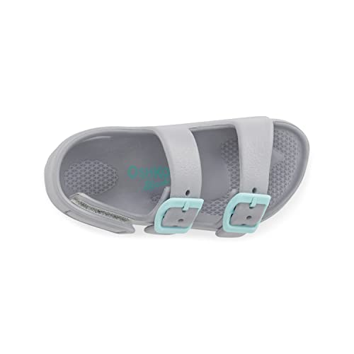 OshKosh B'Gosh Boy's Rivar Sandal, Grey, 8 Toddler