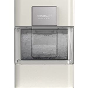 FRIGIDAIRE Gallery EFIC255 Countertop Crunchy Chewable Nugget Ice Maker, 44lbs per Day, Auto Self Cleaning, 2.0 Gen, Cream