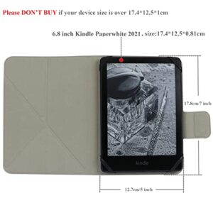 ZhaoCo Universal Case Cover for 6''-6.8" Inch eReaders Ebook Vertical and Horizontal Viewing - Butterfly