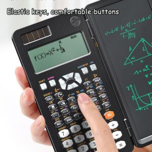 991CNX f(x) Engineering Scientific Calculator, with handwriting board, accounting and financial management, CPA exam, multi-functional scientific calculator for college and high school students,Black