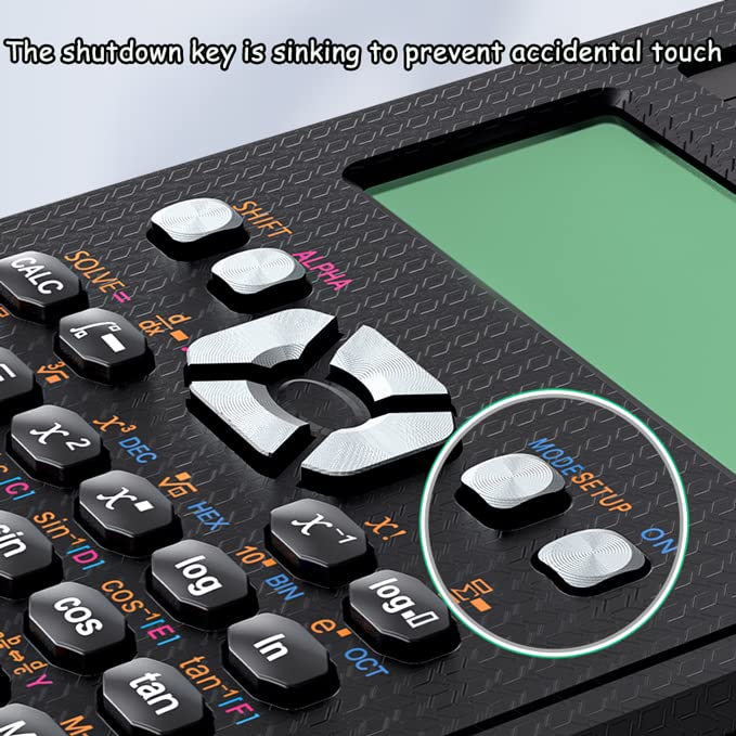 991CNX f(x) Engineering Scientific Calculator, with handwriting board, accounting and financial management, CPA exam, multi-functional scientific calculator for college and high school students,Black