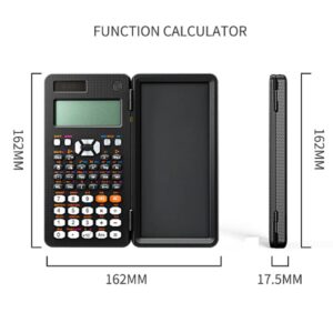 991CNX f(x) Engineering Scientific Calculator, with handwriting board, accounting and financial management, CPA exam, multi-functional scientific calculator for college and high school students,Black