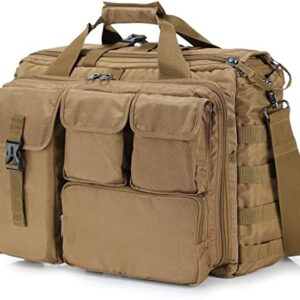 LS Military Style Tactical Messenger Bag │ Fits 17” Laptop │ Take Your Office With You