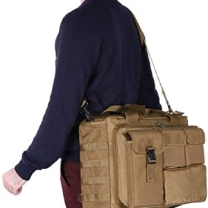 LS Military Style Tactical Messenger Bag │ Fits 17” Laptop │ Take Your Office With You