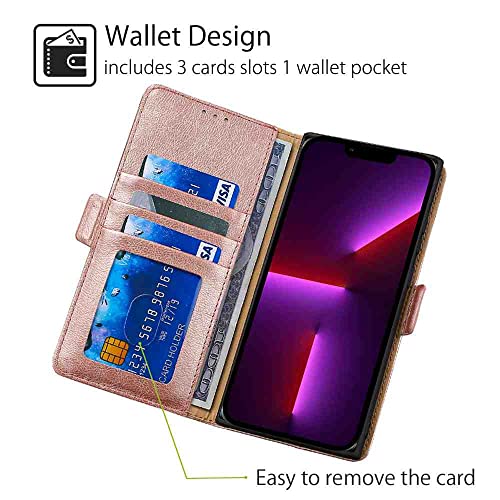 CYR-Guard Phone Cover Wallet Folio Case for Oppo REALME 7 PRO, Premium PU Leather Slim Fit Cover for REALME 7 PRO, 1 Photo Frame Slot, Friendly Fit, Golden