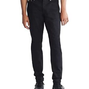 Calvin Klein Men's Slim Fit Jeans, Forever Black, 30W x 30L