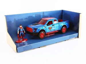 jada toys 1/32 - ford raptor f-150 superman - 2017-33092bl