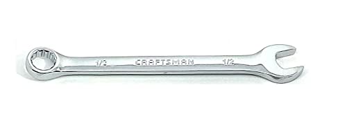 Craftsman 1/2 inch 12-point SAE/Standard Combination Wrench 99755 Full Polish (Bulk Packaged)