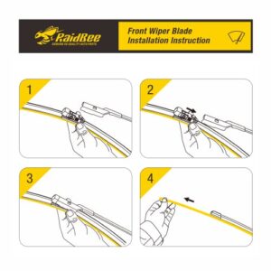 RaidBee Oem Windshield Wipers Blades Replacement for Volvo S60 2011-18,S80 16-07,V50 11-07,V60 18-13 Front Windshield Wipers for My Car,Automotive Replacement Windshield Wiper Blade 26"+20"