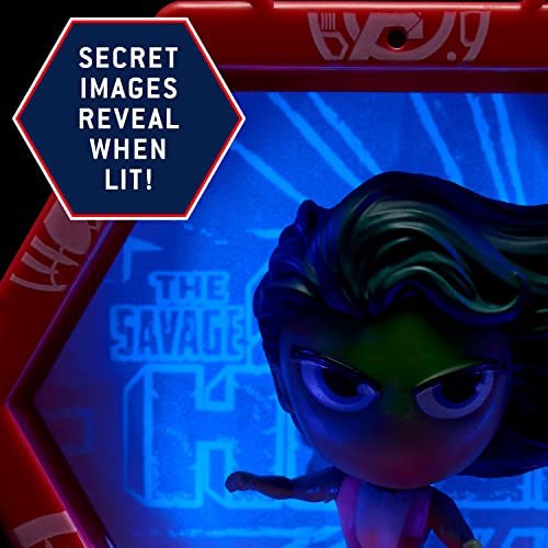 Marvel Wow! PODS Avengers Collection - She Hulk | Superhero Toys Light-Up Bobble-Head Figure | Official Collectable Toys & Gifts | Number 209 in Series