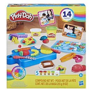 Play-Doh Little Chef Starter Set, 14 Play Kitchen Accessories, Kids Toys for 3 Year Olds and Up, Preschool Crafts