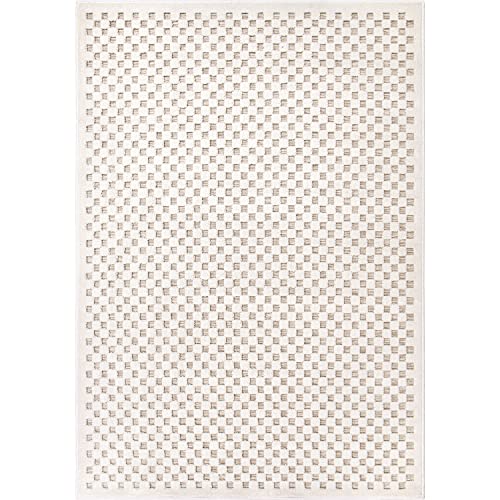 Simply Southern Cottage Lecompte Area Rug, 5' x 7', Beige