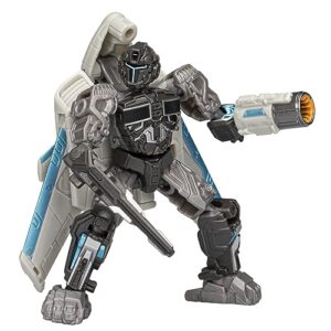 transformers toys studio series rise of the beasts core noah díaz exo-suit toy, 3.5-inch, action figures for boys and girls ages 8 and up