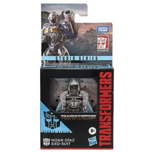 Transformers Toys Studio Series Rise of The Beasts Core Noah Díaz Exo-Suit Toy, 3.5-inch, Action Figures for Boys and Girls Ages 8 and Up