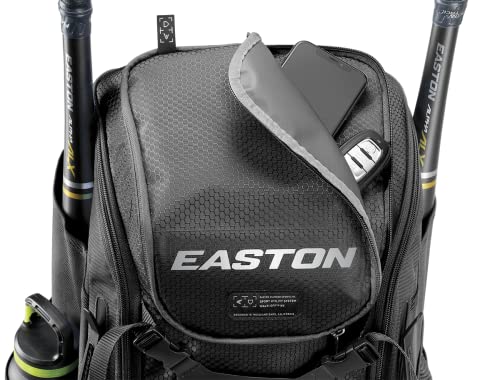 Easton | Walk-Off NX Backpack Bag Series | Adult | Team Logo Embroidery Panel | Black