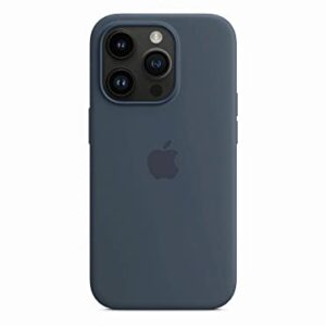 Apple iPhone 14 Pro Silicone Case with MagSafe - Storm Blue