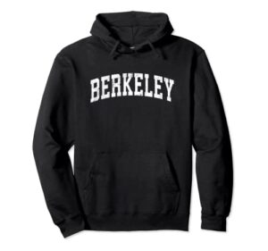 berkeley california ca vintage varsity sports text pullover hoodie