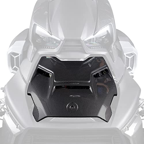 A & UTV PRO Ryker Carbon Fiber Epic Hood Panel, Hood Scoop for Can-Am Ryker & Ryker Rally Edition 2019-2023, Ryker 600, Ryker 900 Accessories, Replace OEM #219400877