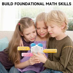 Electronic Math Game for Kids Ages 4+, Addition, Subtraction, Multiplication & Division Learning Educational Toys, Gifts for Girls Boys 4 5 6 7 8 9 Years Old, Classroom Supply