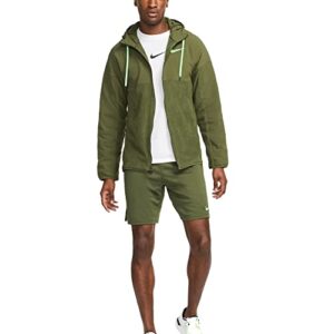 Nike Therma Fleece Full-Zip Winterized - Rough Green - Men's Medium