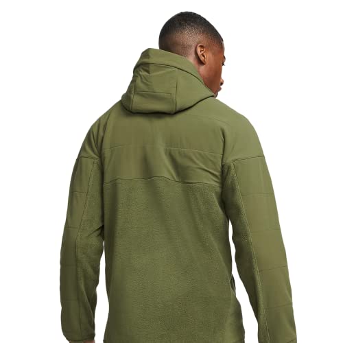 Nike Therma Fleece Full-Zip Winterized - Rough Green - Men's Medium