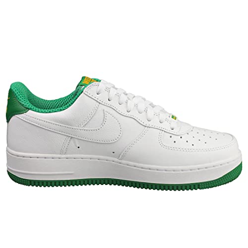 Nike Men's Air Force 1 DX1156 100 West Indies, White/White-classic Green, 10.5