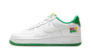 nike mens air force 1 dx1156 100 west indies - size 9.5